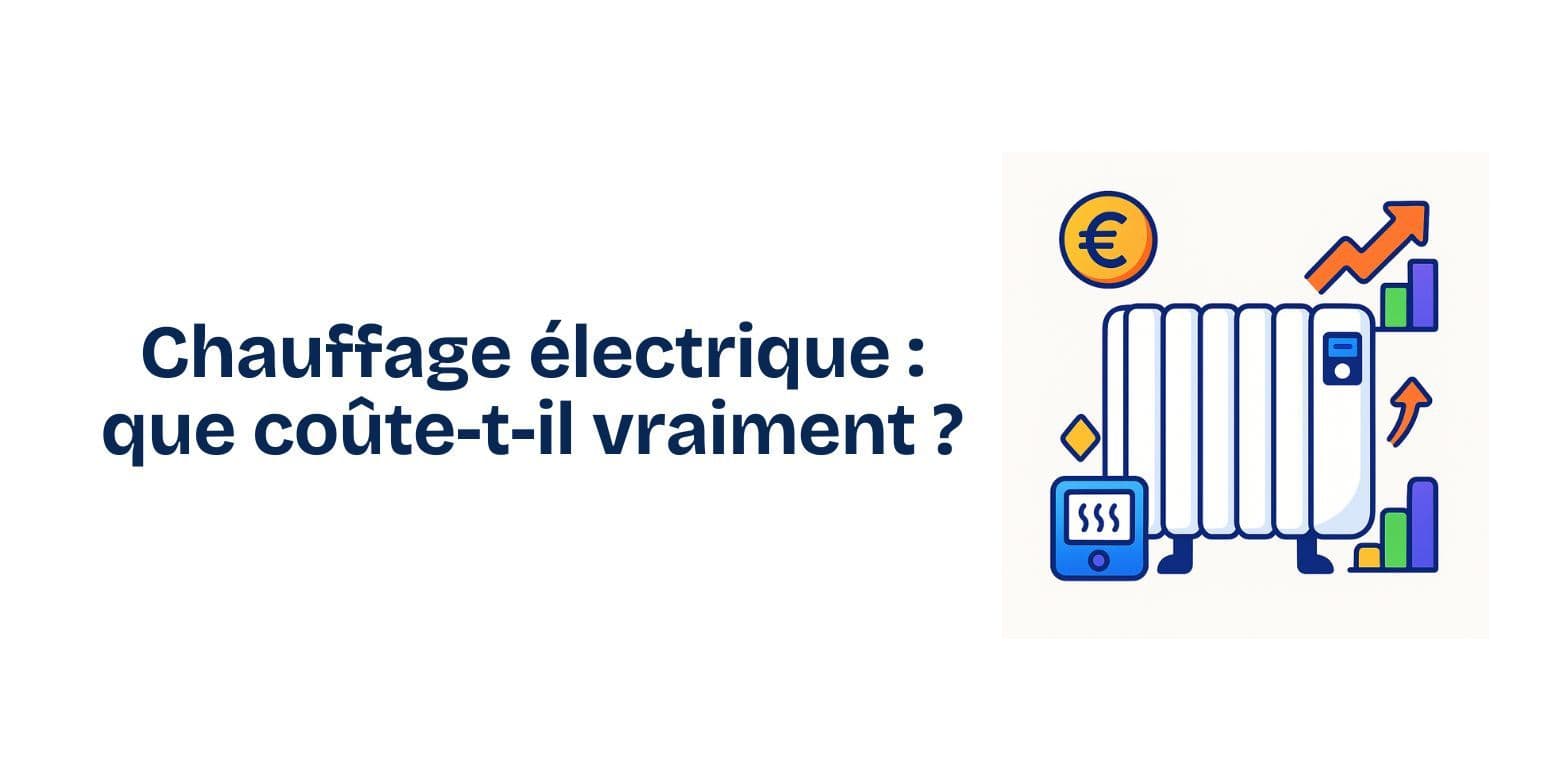 Quel est le coût global d'un chauffage électrique ?