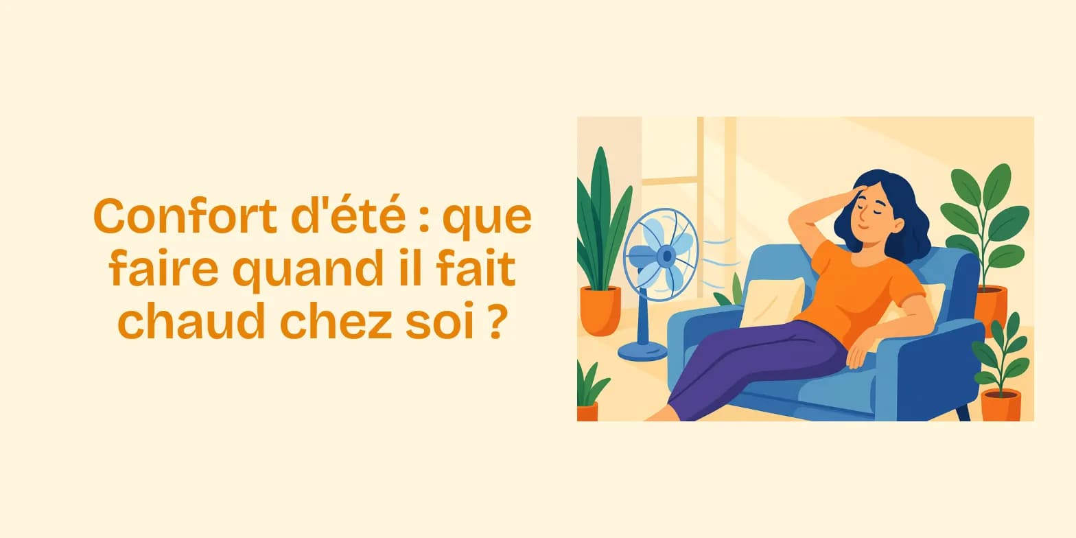 Confort d'été : astuces pour un intérieur frais