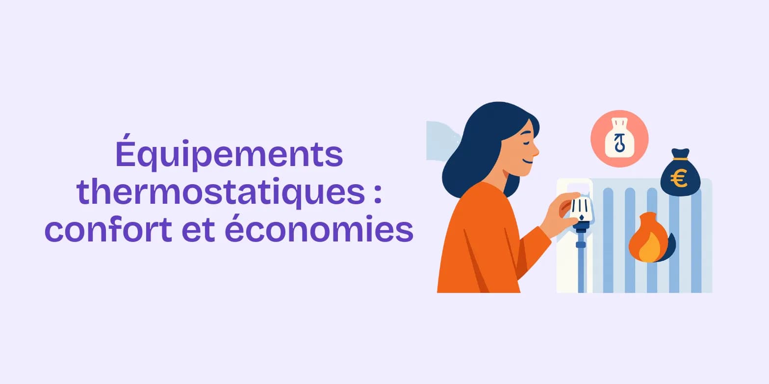 Équipements thermostatiques : économisez de l'énergie chez vous