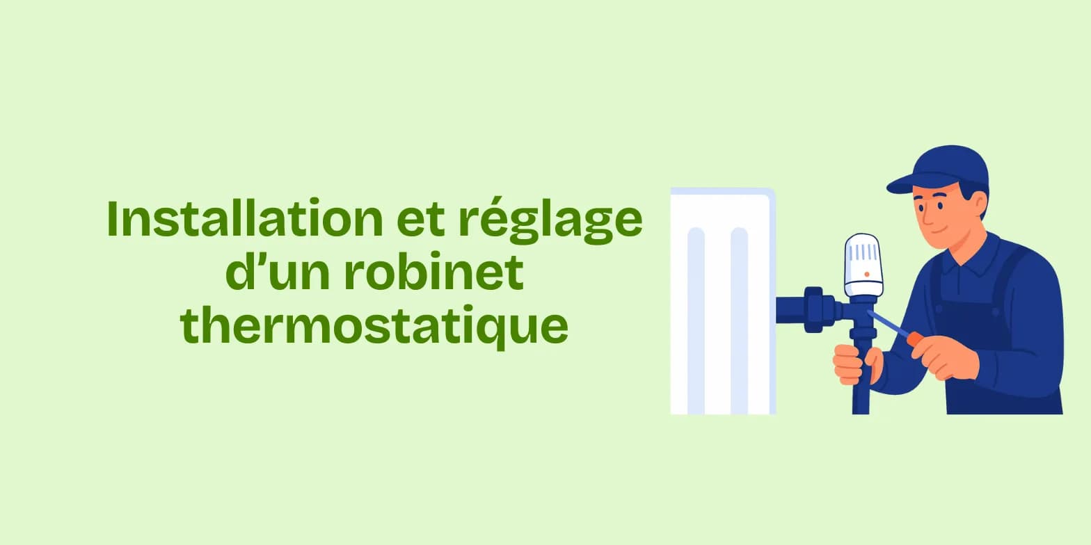 Installer et régler un robinet thermostatique pour plus de confort