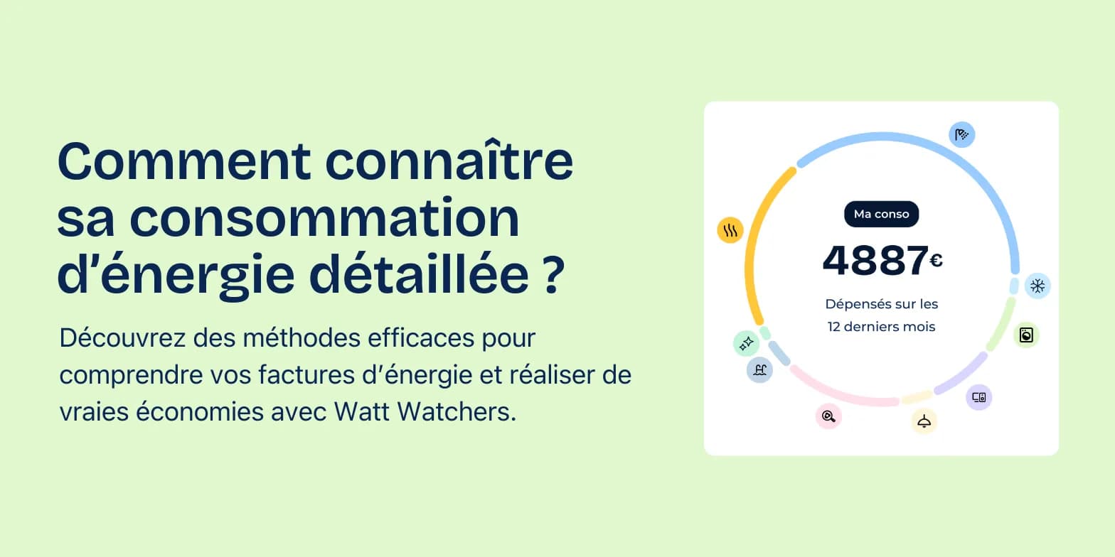 Comment connaître sa consommation d’énergie détaillée ?