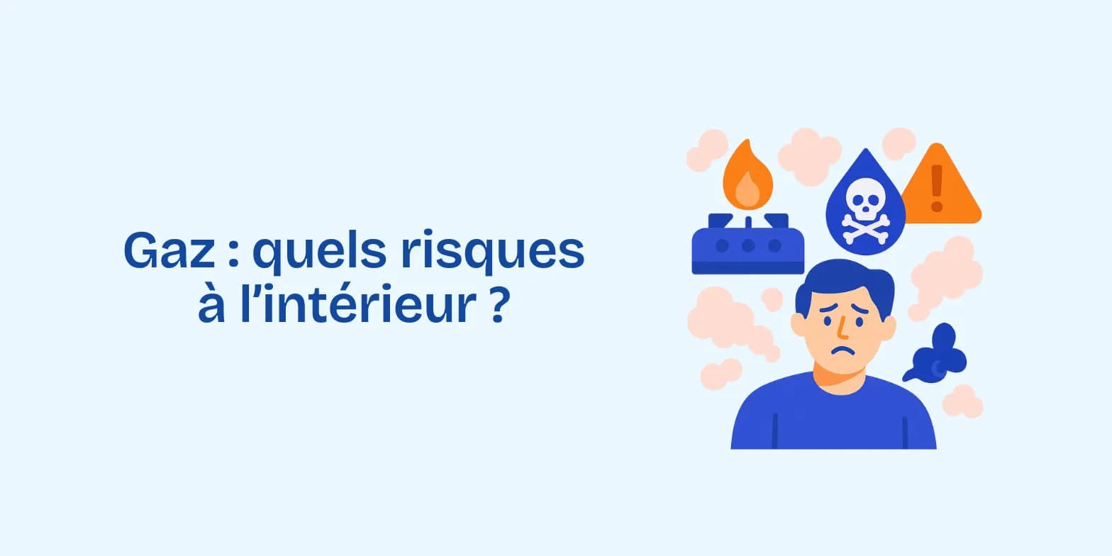 Gaz : quels risques à l'intérieur et comment les éviter ?